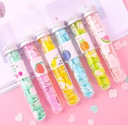 Mini Soap Paper, Flower Design Tube Shape Bottle Soap | Disposable Hand Washing
Cleaning Sheets | Travel-Friendly Mini Paper Soap for Hand Wash | Compact and Portable Soap Box