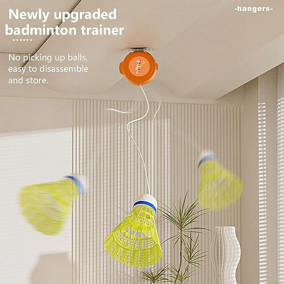 Badminton Trainer Tennis Portable Kit Badminton
Equipment Single-player Training Device Trainer Tools Training Equipment Training Set Durable Abs Individual