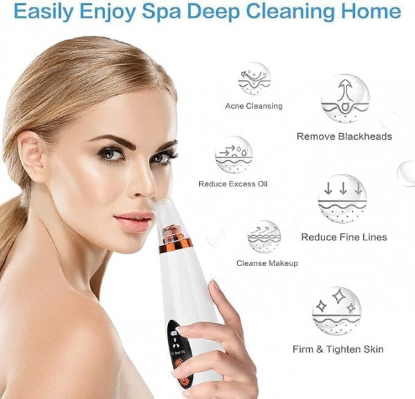6-in-1 Multi-Function Blackhead Remover Vacuum & Pore Cleaner