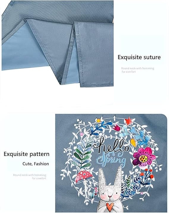 Cute Kitchen Apron Cooking Apron for Women Couple Waterproof with Pocket and Hand-Wiping Area Apron for Cooking, BBQ, Kitchen, Garden