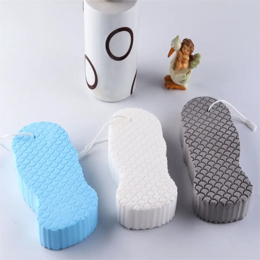 Baby Bath Sponge – Ultra Soft & Painless Bathing Sponge for Newborns (Multicolor)