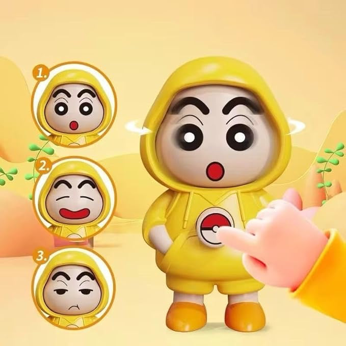 Face-Changing Cartoon Doll Keychain – 3 Expressions, Cute Bag Charm & Key Holder for Men, Women & Gifts