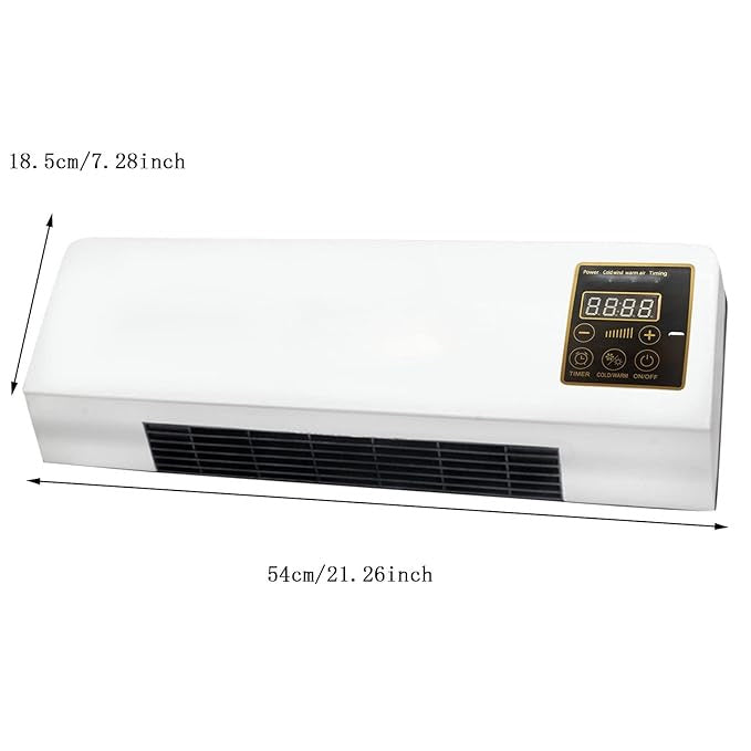 Mini 2-in-1 Wall-Mounted AC & Heater – Portable Smart Climate Control with Remote
