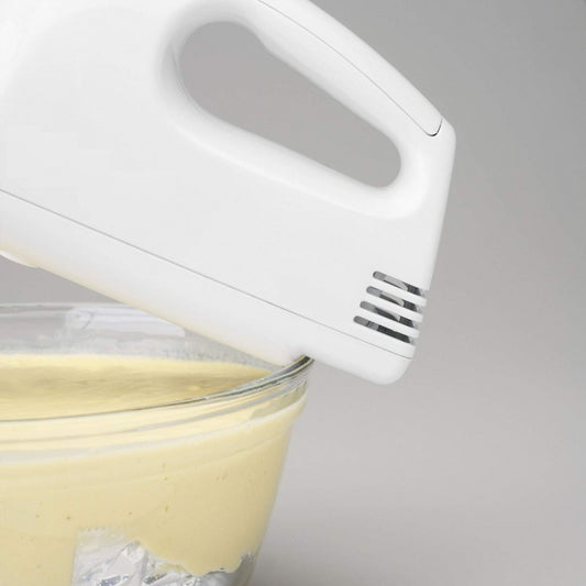 Electric Hand Beater – Multi-Speed Mixer with Beaters & Dough Hooks (Durable & Easy Clean)