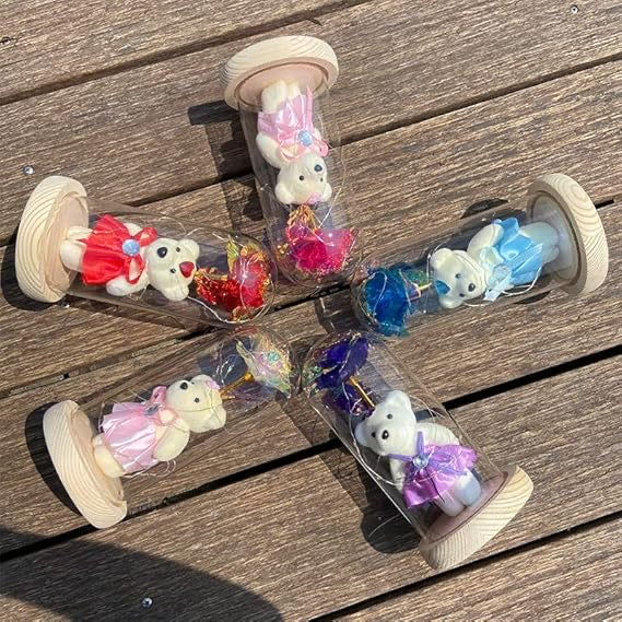 Galaxy Forever Rose in Glass Dome – Light-Up Eternal Crystal Flower with LED Glow | Romantic Gift Box for Valentine’s, Birthday, Anniversary & Special Occasions