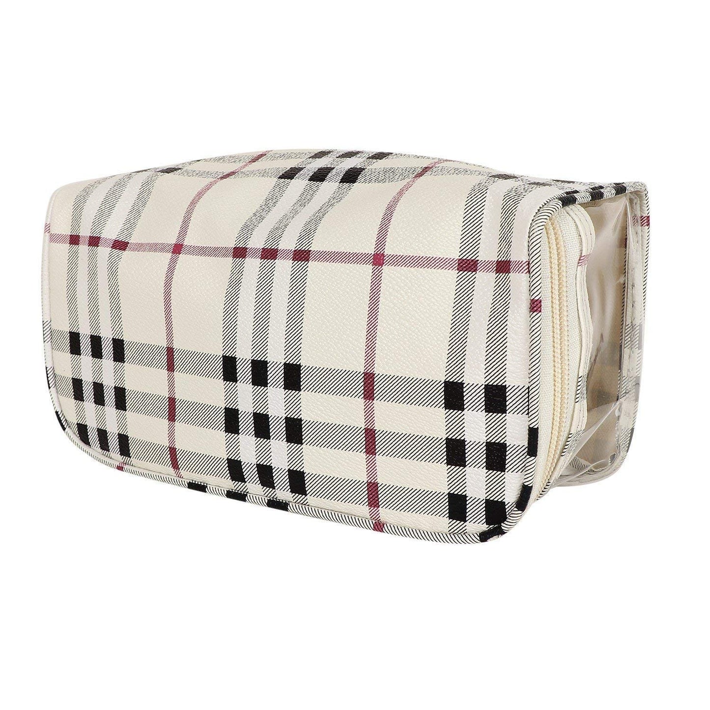 Multipurpose Travelling Vanity Makeup Medicine Accessories Transparent Pouches Combo of 4 Set of Pouches