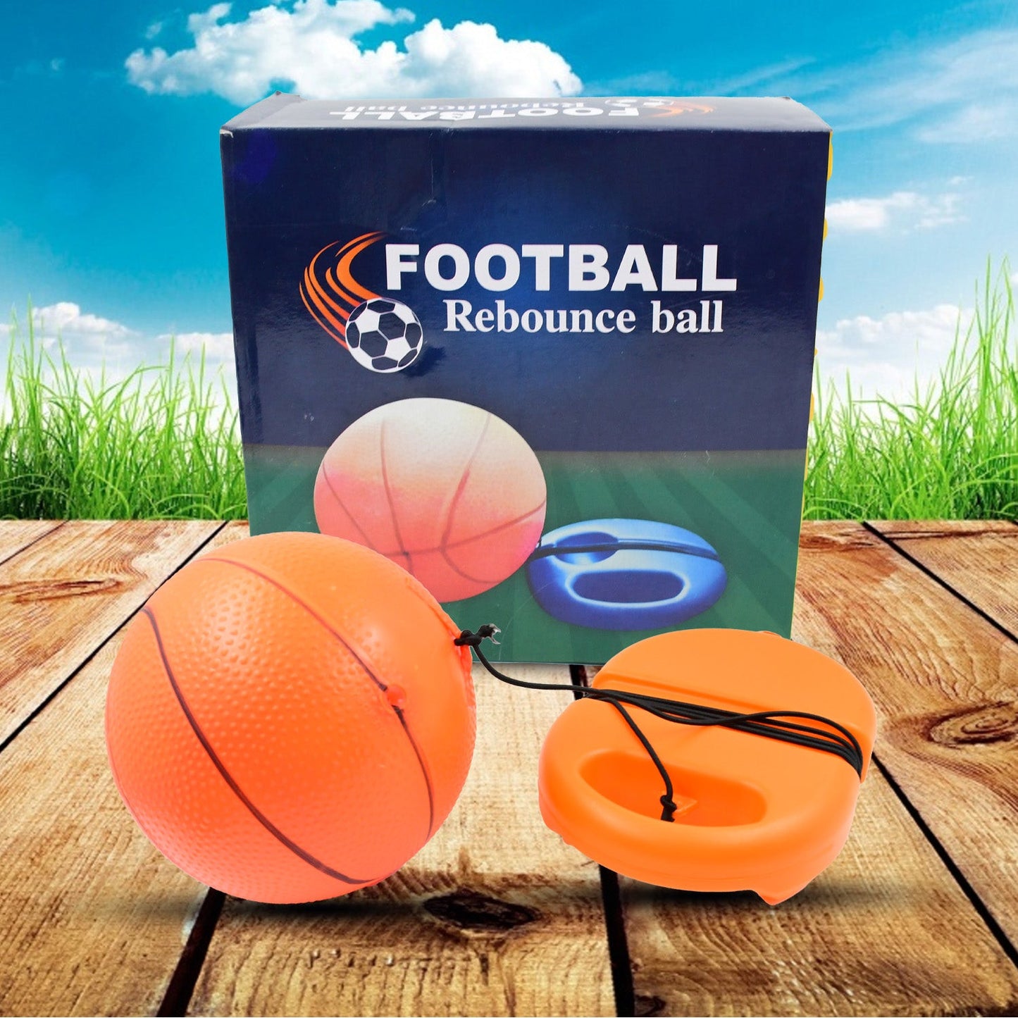 Rebounce Football Trainer – Solo Soccer Kick Practice Aid
