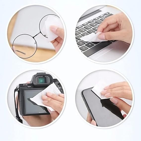 24-Hour Anti-Fog Lens Wipes – 100 Individually Wrapped Glasses & Screen Cleaners | Streak-Free, Pre-Moistened, Travel-Friendly