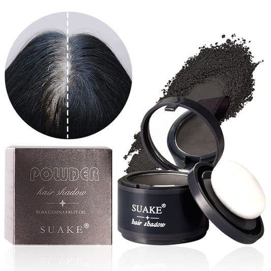 Hairline Powder Instantly Conceals Hair Root Touch Up Hair, Hair Toppers for Women & Men, Hair Fibers for Thinning Hair Non Sticky, Cover Up, Stain-Proof Long Lasting