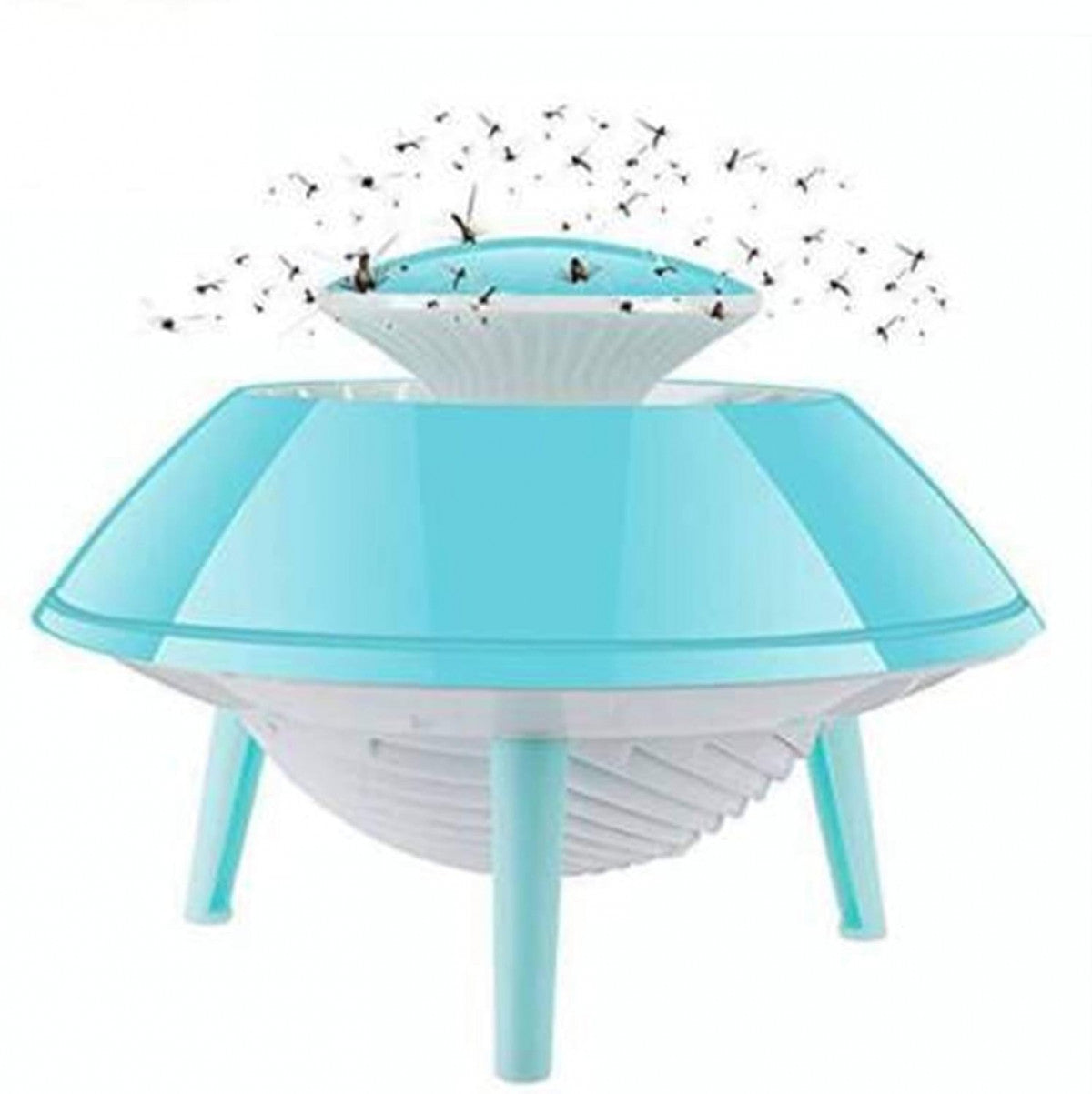 🚀 Space Ship Mosquito Killer Lamp – USB LED Inhalation Trap for Safe & Silent Protection