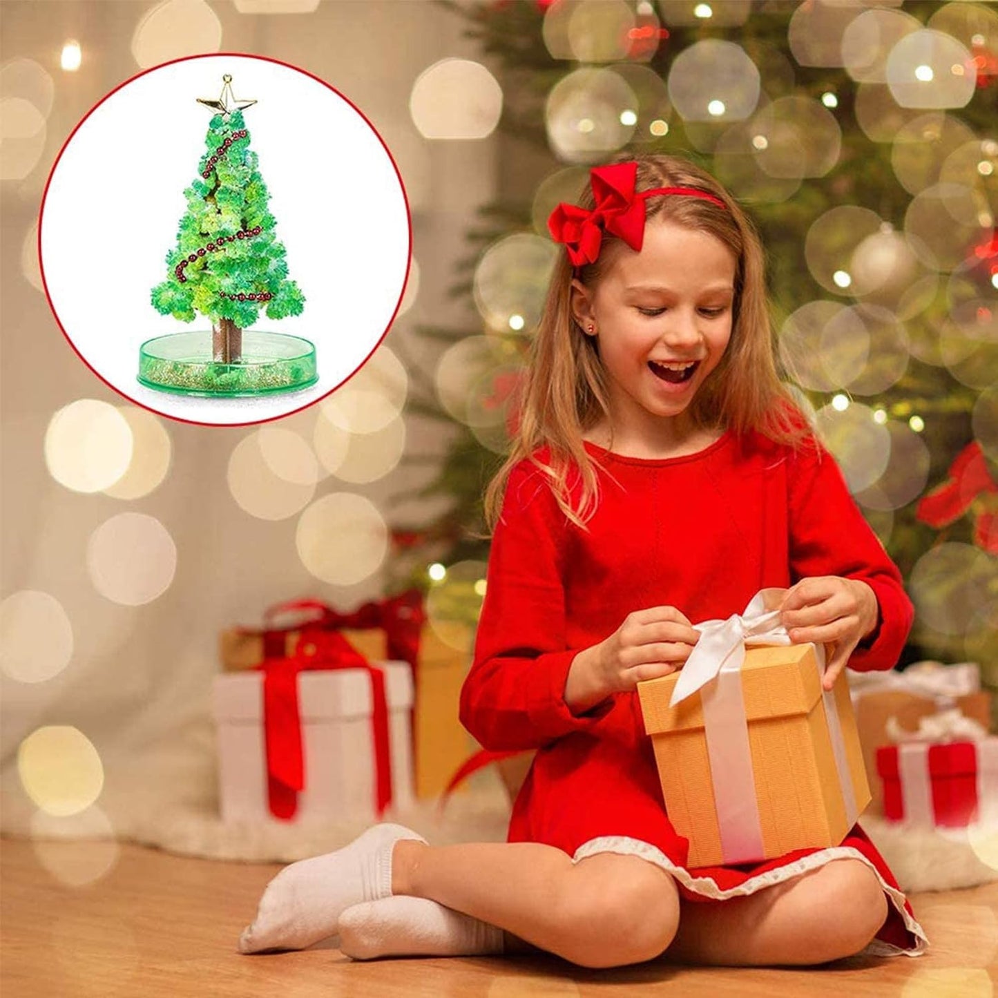 Magic Growing Tree (Mix) – DIY Crystal Growth Christmas Tree Toy for Kids