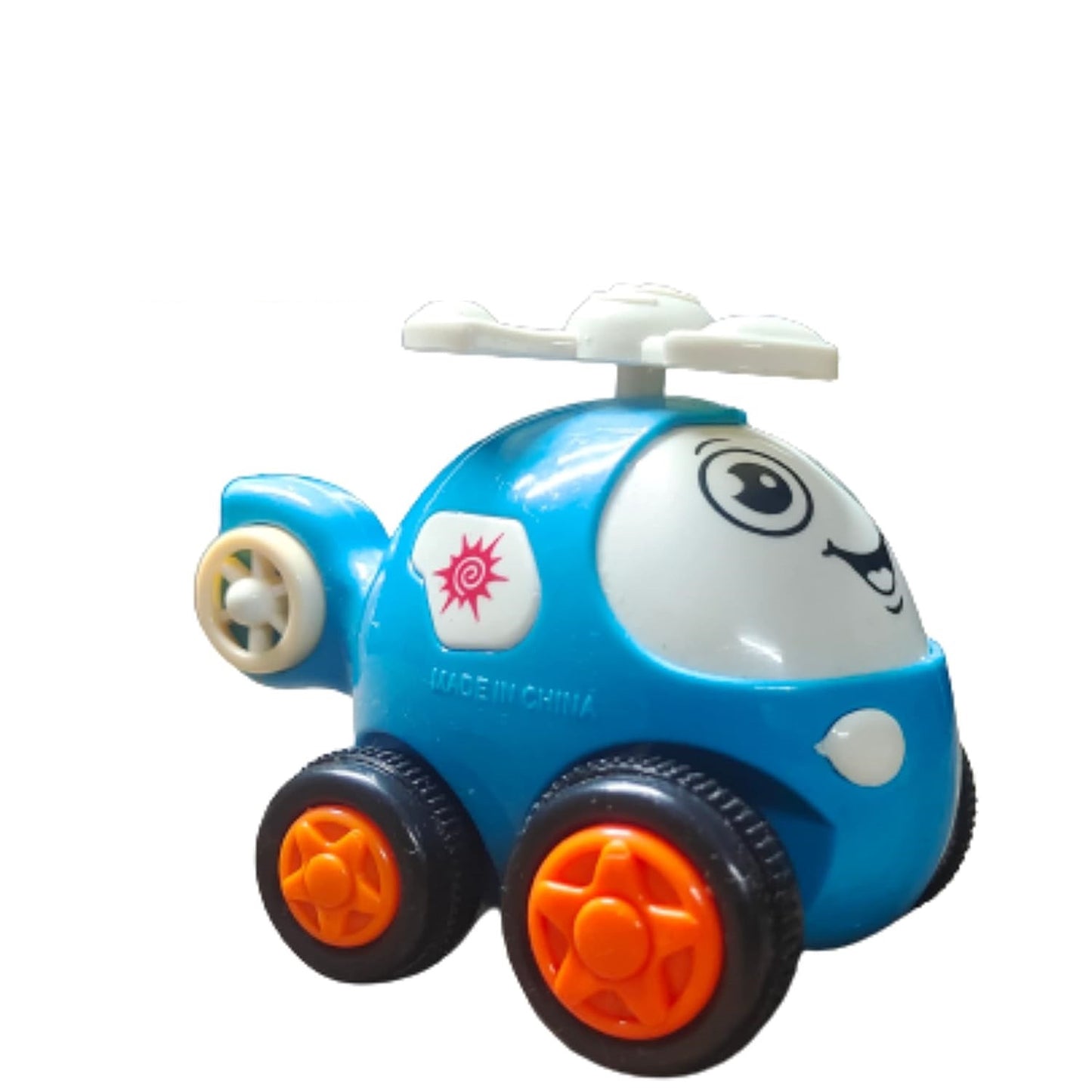 Friction Powered Helicopter Toy – Fun Push & Go Vehicle for Kids