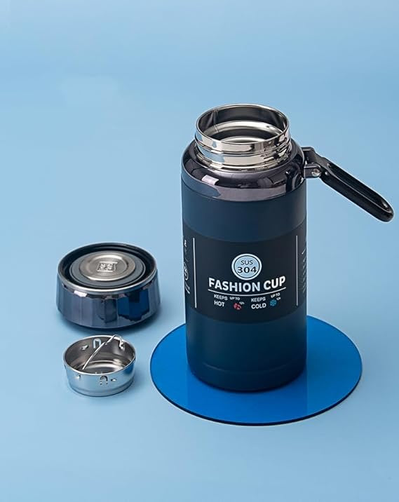 Diamond Thermos Flask for Tea Coffee Hot water for 24Hours for School Office Travel Home Leak Proof TEMPERATURE VACUUM BOTTLE - 800ml