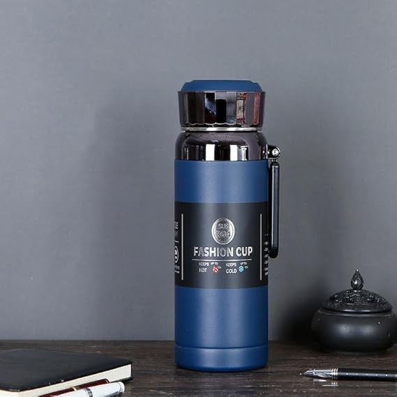 Diamond Thermos Flask for Tea Coffee Hot water for 24Hours for School Office Travel Home Leak Proof TEMPERATURE VACUUM BOTTLE - 800ml