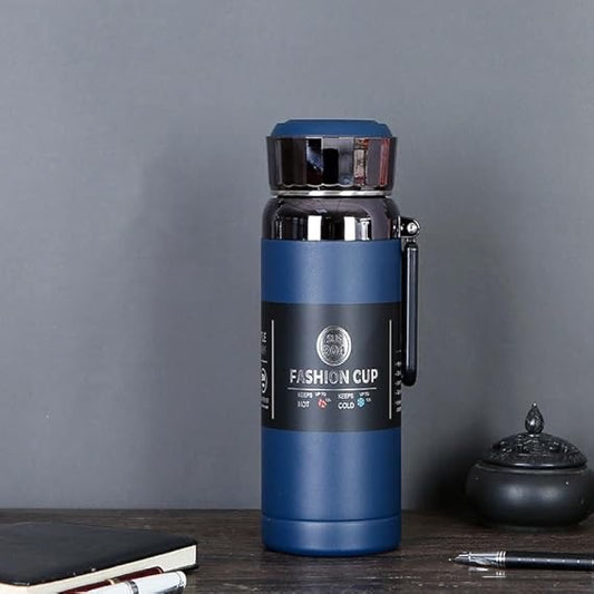 Diamond Thermos Flask for Tea Coffee Hot water for 24Hours for School Office Travel Home Leak Proof TEMPERATURE VACUUM BOTTLE - 800ml