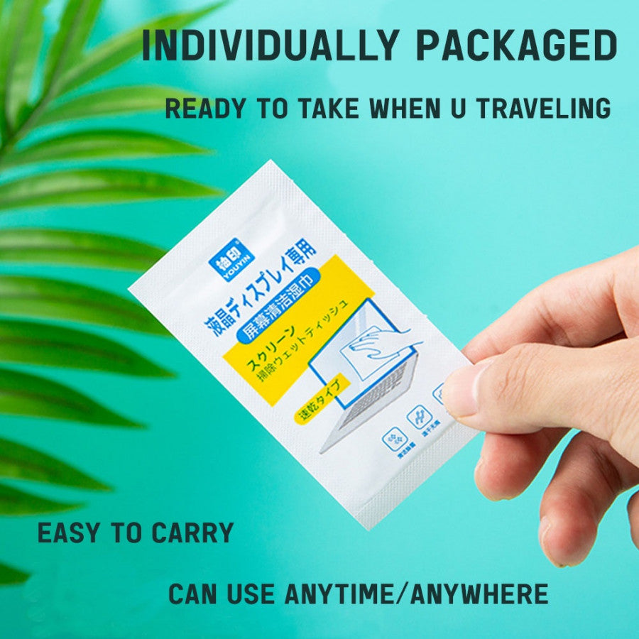 Disposable Mobile Phone LCD Screen Wipes (50PCS) – Anti-Static & Streak-Free