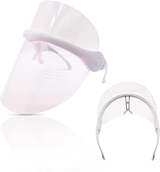 7-Color LED Light Therapy Face Mask – Skin Rejuvenation, Anti-Aging, Acne & Spot Removal, Collagen Boosting, Wireless & Rechargeable