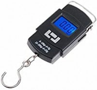 Digital Hook Scale – 50kg Capacity with LCD Display, Tare Function, Unit Conversion & Temperature Display
