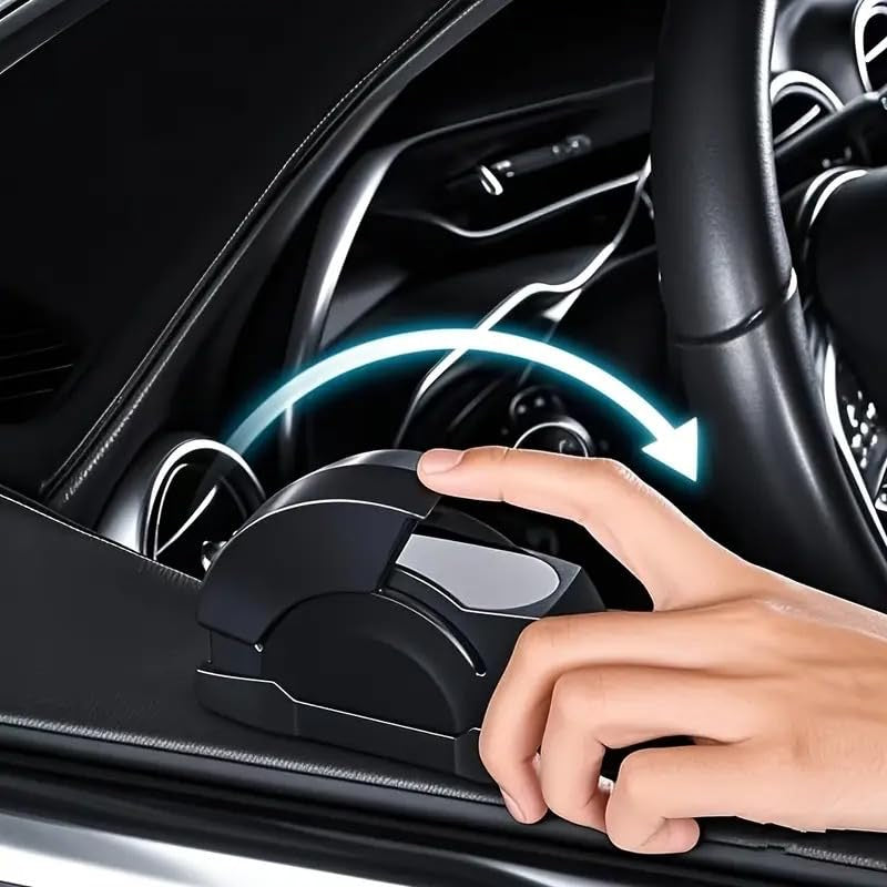 Car Ashtray, Windproof Car Door Automotive Smoke Control, Ash Tray for Car, Adhesive Mountable for Offices, Gaming Rooms, Portable for Smoking, Car Accessories