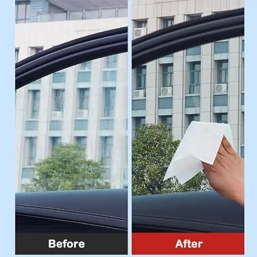 Microfiber Wet Cloth Wipes | Car Dashboard Polish, Car Scratch Remover Tissue | Car Cleaning Wipes for Leather Seat Accessories | Glass Window Cleaner (80 wipes Pack)