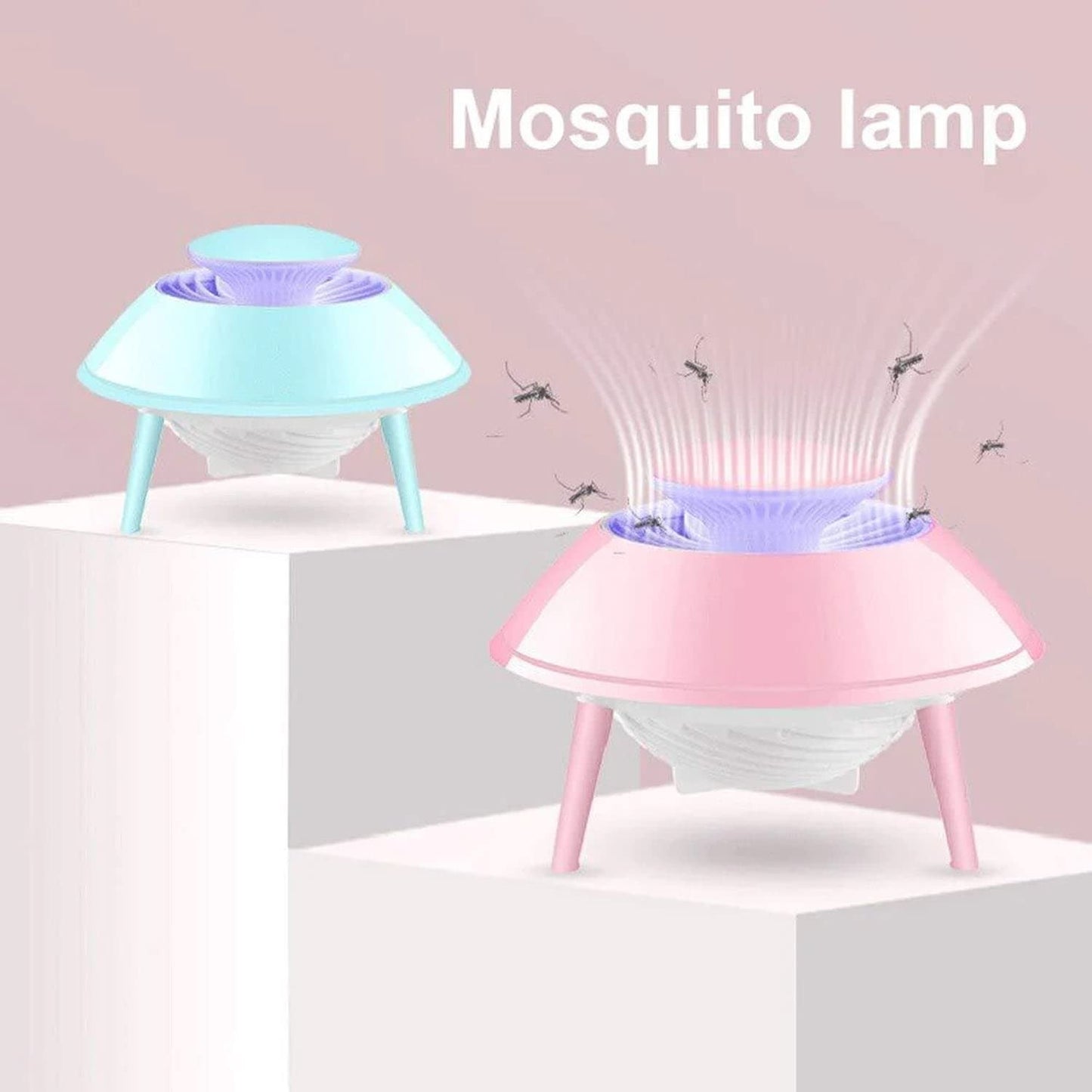 🚀 Space Ship Mosquito Killer Lamp – USB LED Inhalation Trap for Safe & Silent Protection