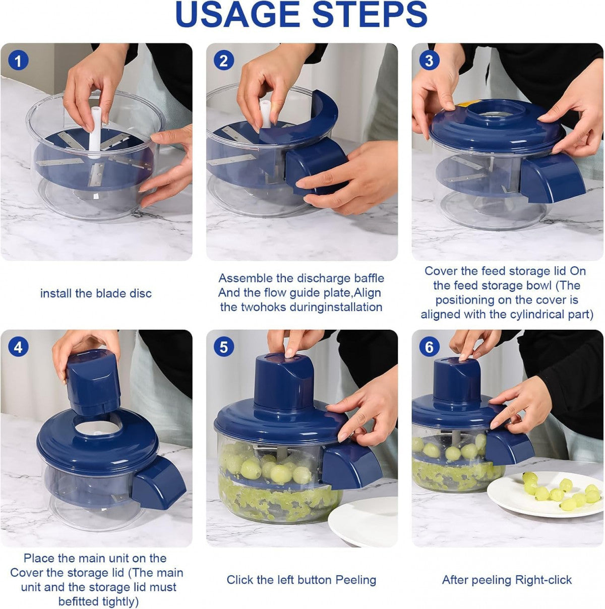 Automatic Electric Garlic & Fruit Peeler Machine – Rechargeable High-Power Skin Remover