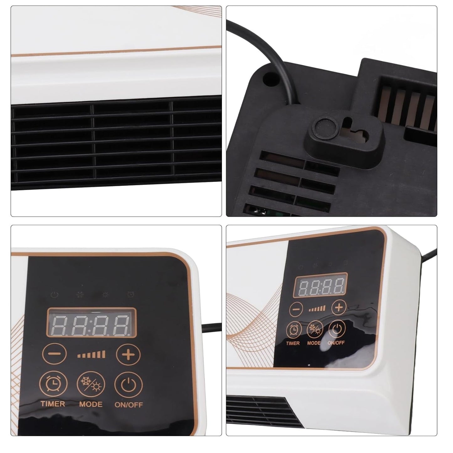 Mini 2-in-1 Wall-Mounted AC & Heater – Portable Smart Climate Control with Remote