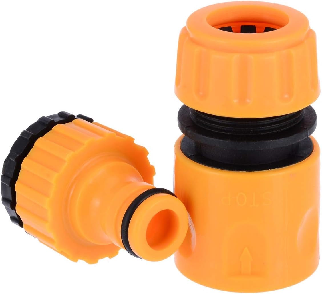 Hose Connectors 4Pcs Garden Water Hose Pipe Tap Connection Connector Fitting Adapter For Water Pipe Joints Cleaning Car Wash Garden Irrigation For Home, Garden, Park