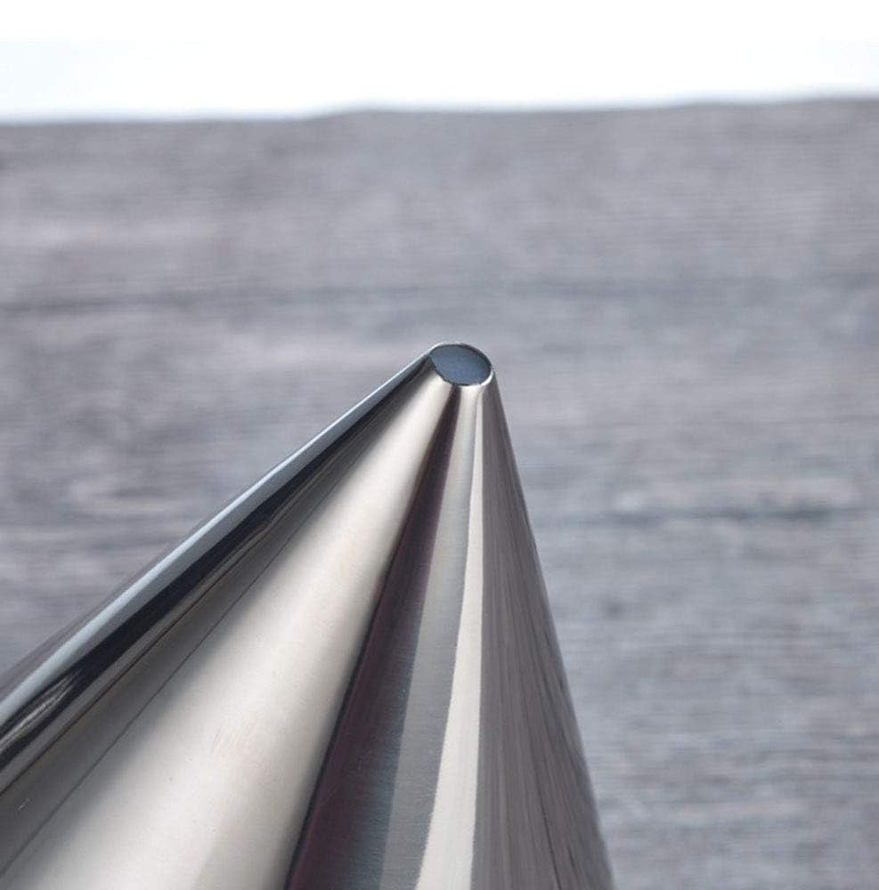 Stainless Steel Batter Dispenser with Stand | 1200ML No-Drip Funnel for Pancakes, Cupcakes, Muffins & Takoyaki | Ergonomic Handle, Dishwasher Safe