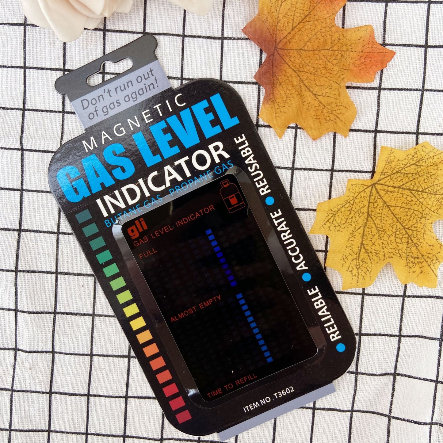 Magnetic Gas Level Indicator – Reusable LPG & Butane Cylinder Gauge