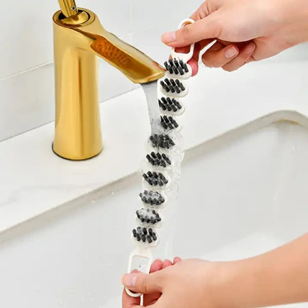 New Flexible Gap Cleaning Brush – Deep Crevice Dirt Remover with Ergonomic Handle & Hanging Hook