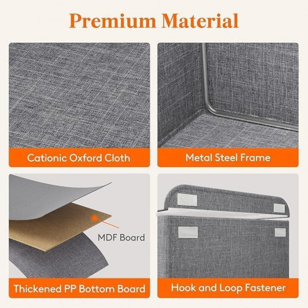 26L Premium Storage Bag with Lid – Foldable, Dustproof & Durable Organizer