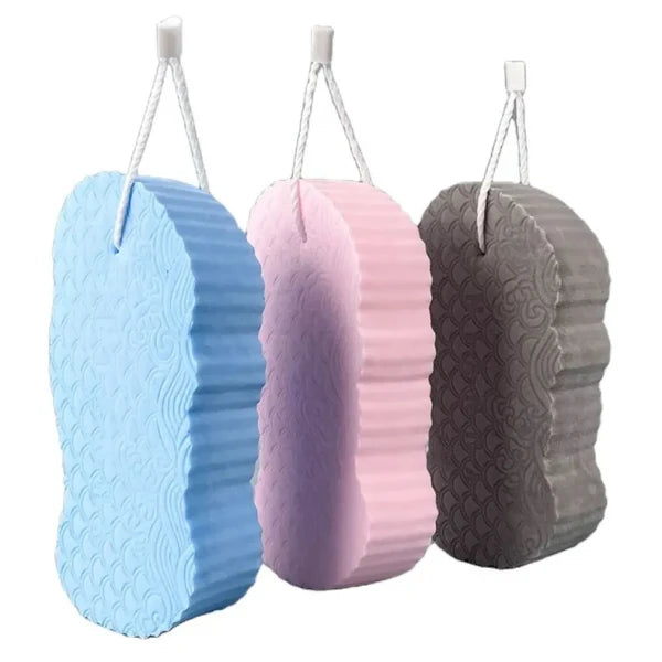 Baby Bath Sponge – Ultra Soft & Painless Bathing Sponge for Newborns (Multicolor)