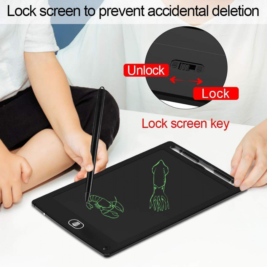 Kids LCD Tablet Drawing & Writing Board – Reusable Digital Doodle Pad