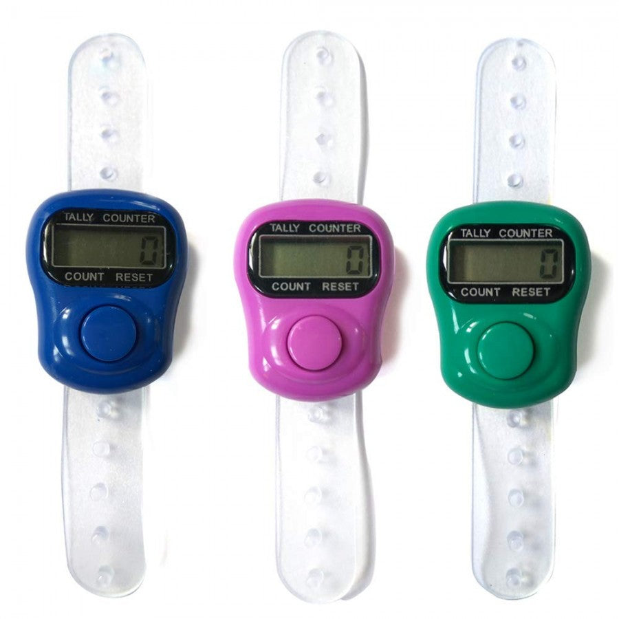 Tally Counter – 5-Digit Digital Finger Counter with Reset Button