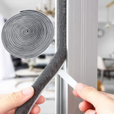10M Soundproof Window Sealing Strips – Self-Adhesive Weather Strip for Doors, Windows, Wardrobes & More
