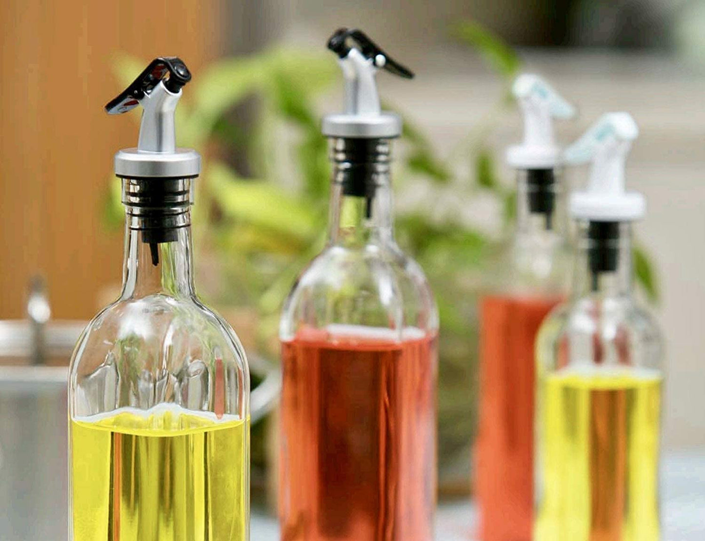 Oil Pour Cap Dispenser (Pack of 2) – Universal Bottle Pour Spout