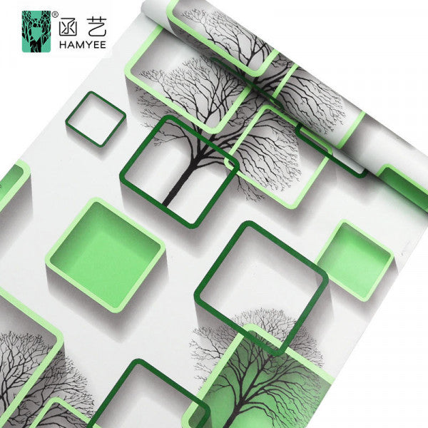 Green Marble Peel & Stick Wallpaper – Luxury PVC Vinyl Wall Cover (45 × 300 cm)