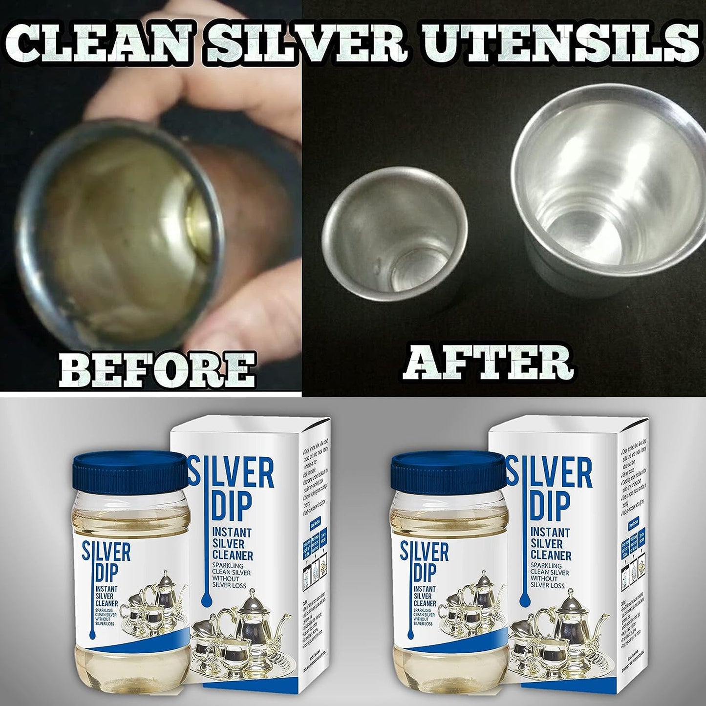 Instant Silver Dip Cleaner – Restore Shine in Seconds