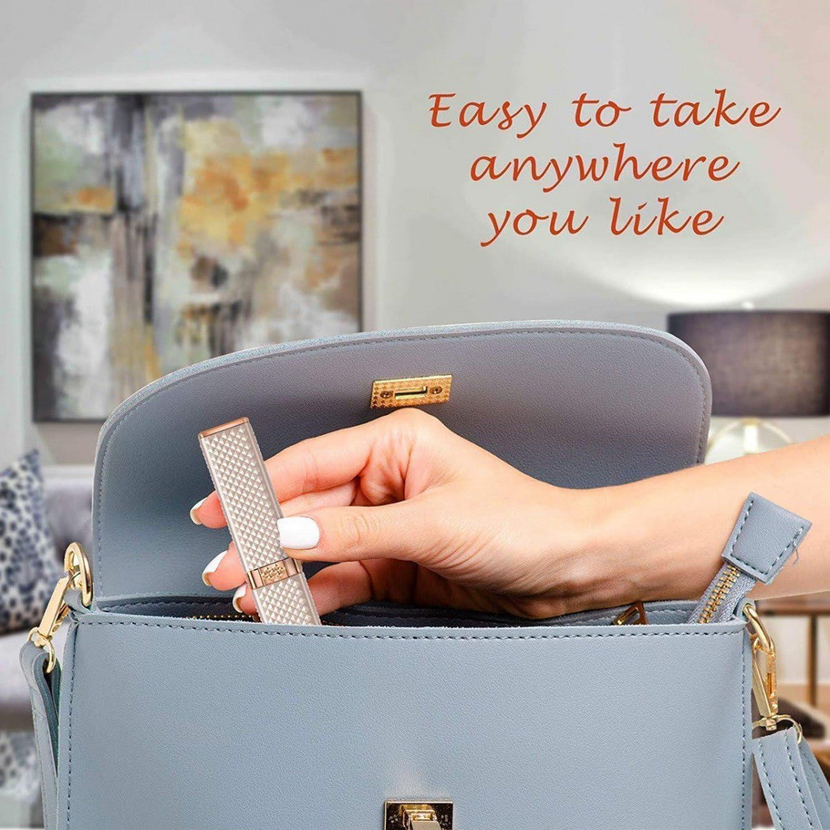 Diamond 2-in-1 Eyebrow & Facial Hair Flawless Trimmer – Rechargeable & Painless