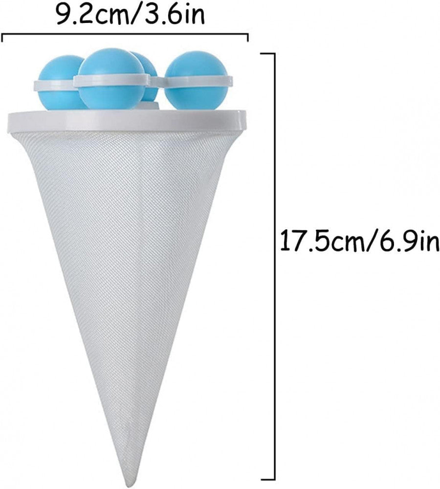 Washing Machine Hair Removal Ball – Lint & Pet Hair Catcher for Laundry & Dryers