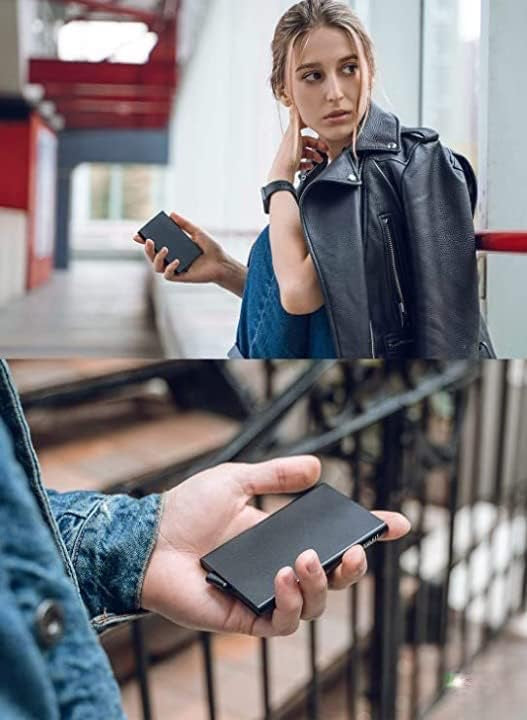 Debit/Credit Card Holder Blocking Security Slim Case for Men/Women Holding 6-7 Cards