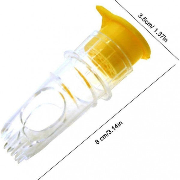 Lemon Lid Screw-Top Squeezer – Portable Manual Citrus Juicer