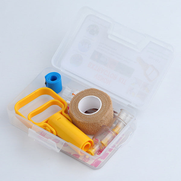 Venom Extractor Kit – Emergency Snake Bite First Aid Suction Pump