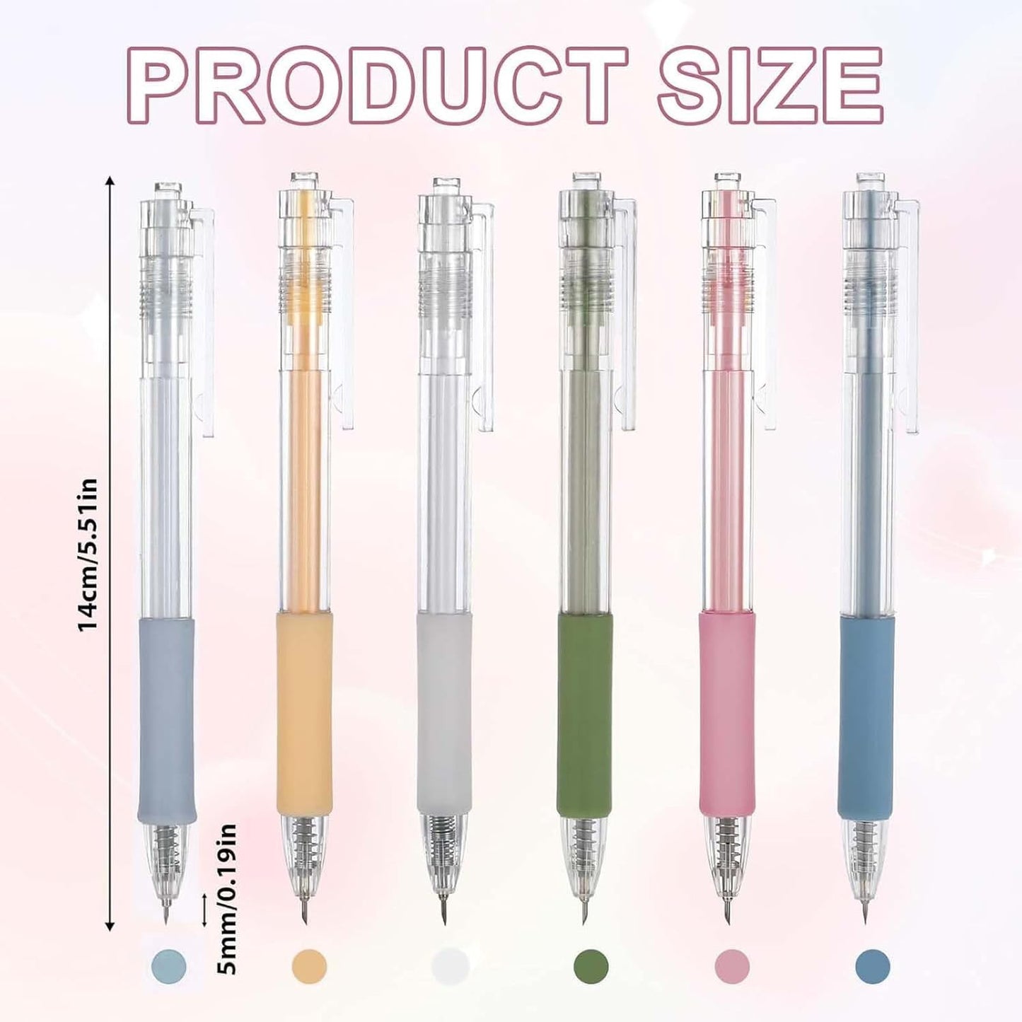 Craft Pen Cutter – Precision Cutting Tool with Retractable Blade & Colorful Grip Set