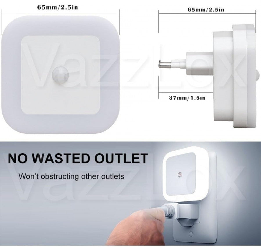 Automatic Sensor Night Light – Smart Plug-In LED Lamp