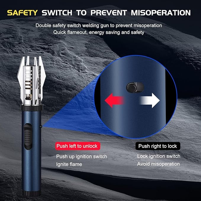 Jet Torch Butane Lighter – Green Flame Playing Card Design with LED UV Cash Detection, Windproof & Refillable Gift Lighter