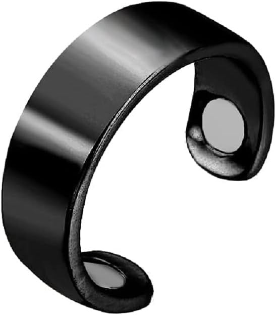 Magnetic Blood Sugar Control Rings (Pack of 2) | Adjustable Therapeutic Ring for Glucose Balance, Lymph Drainage & Weight Wellness