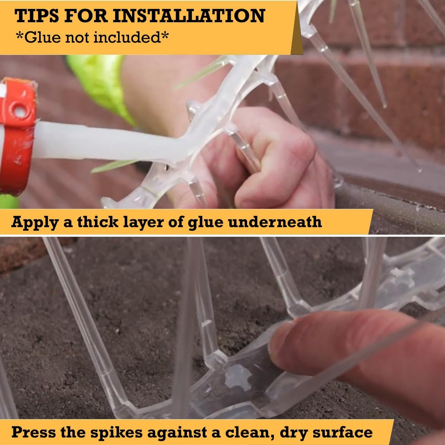 🛡️ Mr. Right Pigeon Spikes – 12 Inch Bird Deterrent for Safe, Clean Spaces