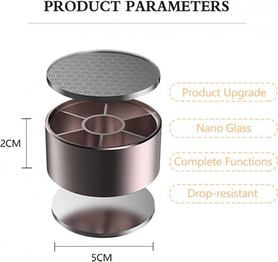 3-in-1 Painless Crystal Hair Eraser | Hair Removal + Foot Rasp + Skin Smoother